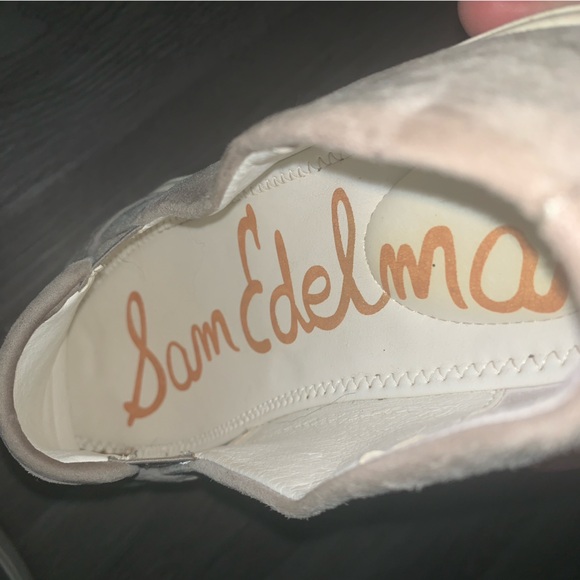 Circus by Sam Edelman | Scotlyn Slip-on Grey Suede Platform Sneaker Shoe | 9.5 - Picture 8 of 13